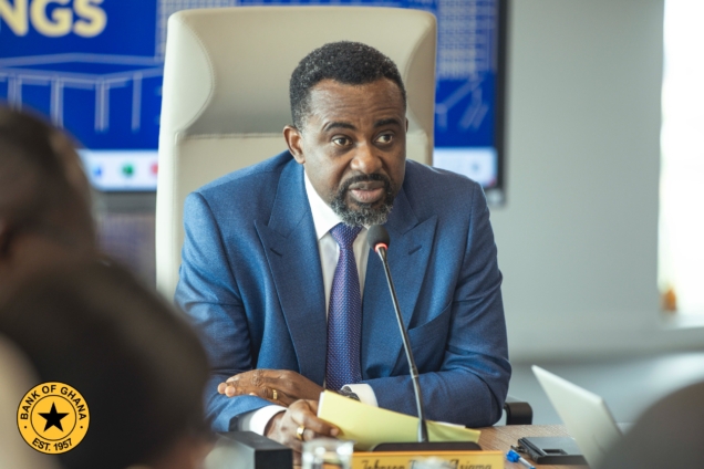 Governor of Bank of Ghana, Dr. Johnson Asiama