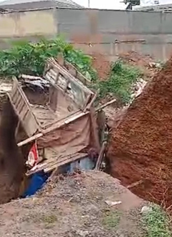 Thunderstorm Triggers Landslide at Akokora Kwadwo in Sunyani