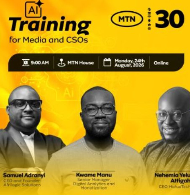MTN Caution Journalists on Blind Reliance on AI in Training Held for Media and CSOs