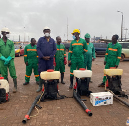 Zoomlion undertakes disinfection exercise in Sunyani