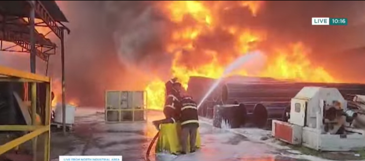 Two feared dead in North Industrial Area fire