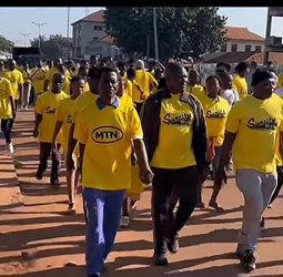 MTN Fest screens Sunyani residents for various health conditions