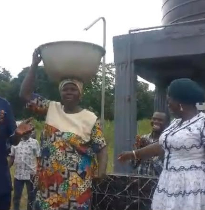 Techiman North MP builds solar-powered borehole for Boadan community