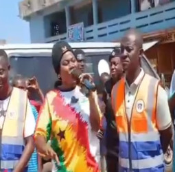 Ahafo Minister canvass votes for Tano South MP