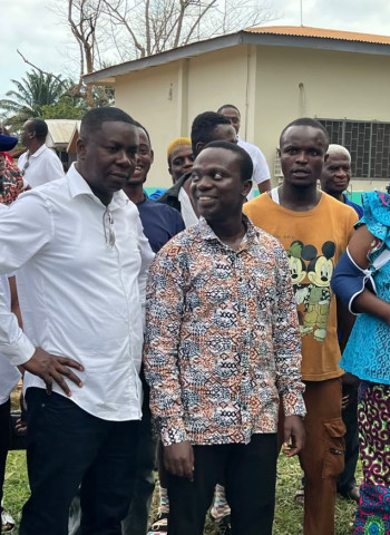 Dr Nyame Baafo donates power plant to Abesim Health Center