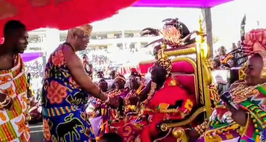Souls Humiliated by Slave Trade Can't Be Quantified- Gã Mantse at Oguaa Fetu Afahye