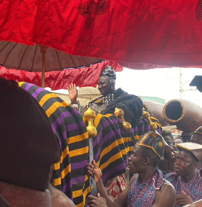 Bono Regional House of Chiefs Swears In Sunyani Paramount Chief
