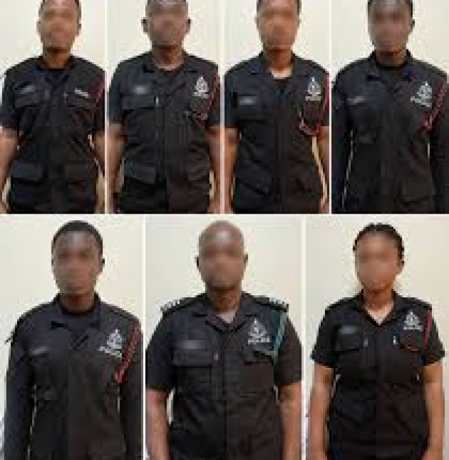 Police interdict seven officers over alleged extortion in Accra